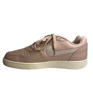 Nike Womens Ebernon Low Sneaker Casual Shoes Size 10 Particle Beige Dusty Pink